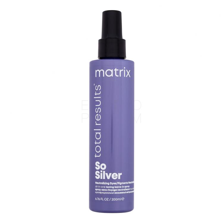 Matrix So Silver All-In-One Toning Leave-In Spray Pielęgnacja bez spłukiwania dla kobiet 200 ml