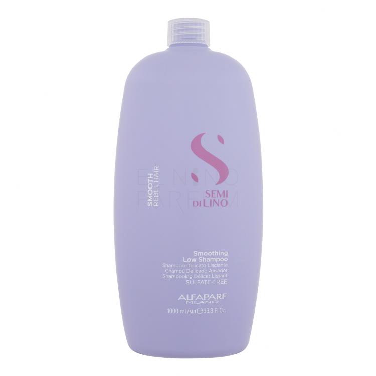 ALFAPARF MILANO Semi Di Lino Smooth Smoothing Low Shampoo Szampon do włosów dla kobiet 1000 ml