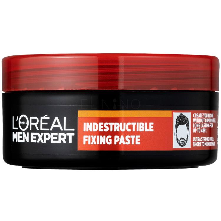 L&#039;Oréal Paris Men Expert ExtremeFix Indestructible Fixing Paste Krem do włosów dla mężczyzn 75 ml