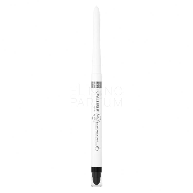 L&#039;Oréal Paris Infaillible Grip 36H Gel Automatic Eye Liner Kredka do oczu dla kobiet 5 g Odcień 9 Polar White