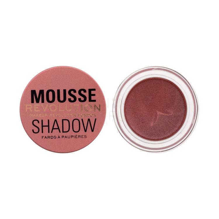 Makeup Revolution London Mousse Shadow Cienie do powiek dla kobiet 4 g Odcień Amber Bronze