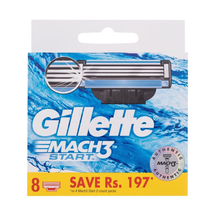 Gillette Mach3 Start Wkład do maszynki dla mężczyzn Zestaw