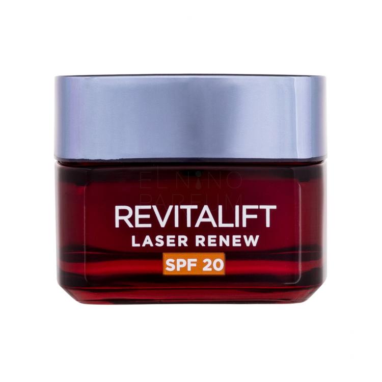 L&#039;Oréal Paris Revitalift Laser Renew SPF20 Krem do twarzy na dzień dla kobiet 50 ml