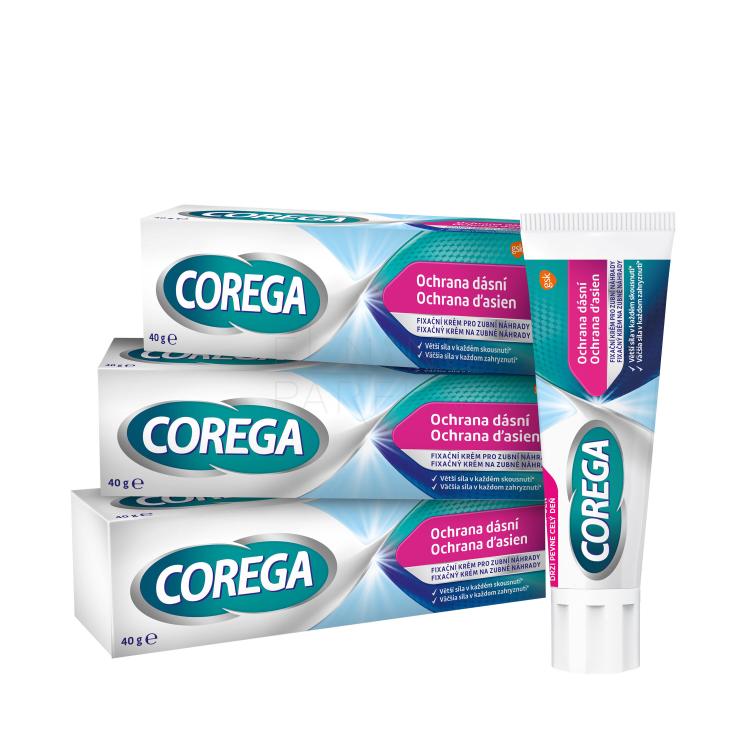 Corega Gum Protection Trio Krem mocujący Zestaw