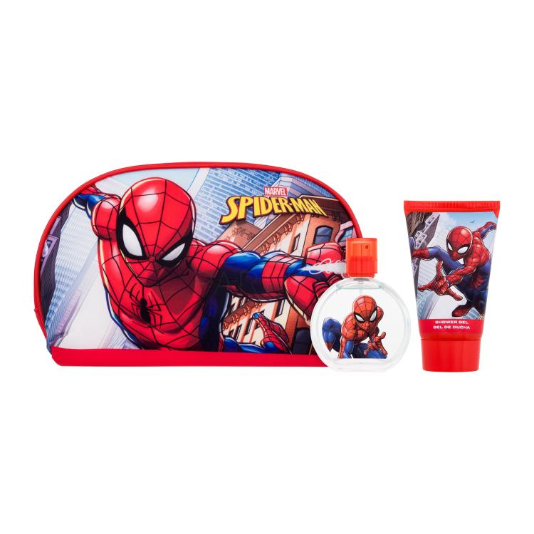 Marvel Spiderman Set Zestaw woda toaletowa 50 ml + żel pod prysznic 100 ml + kosmetyczka