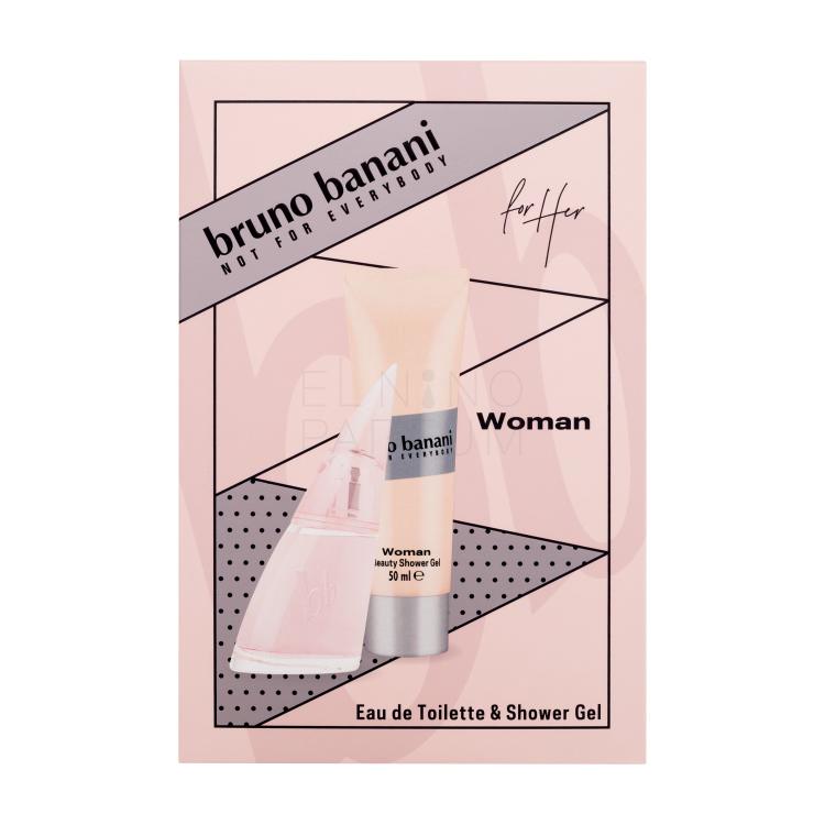 Bruno Banani Woman Zestaw woda toaletowa 30 ml + żel pod prysznic 50 ml