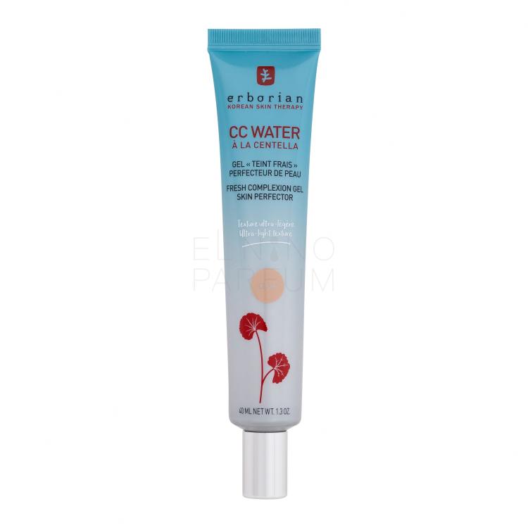 Erborian CC Water Fresh Complexion Gel Skin Perfector Krem CC dla kobiet 40 ml Odcień Clair