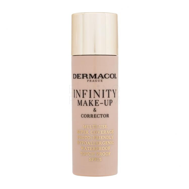 Dermacol Infinity Make-Up &amp; Corrector Podkład dla kobiet 20 g Odcień 04 Bronze