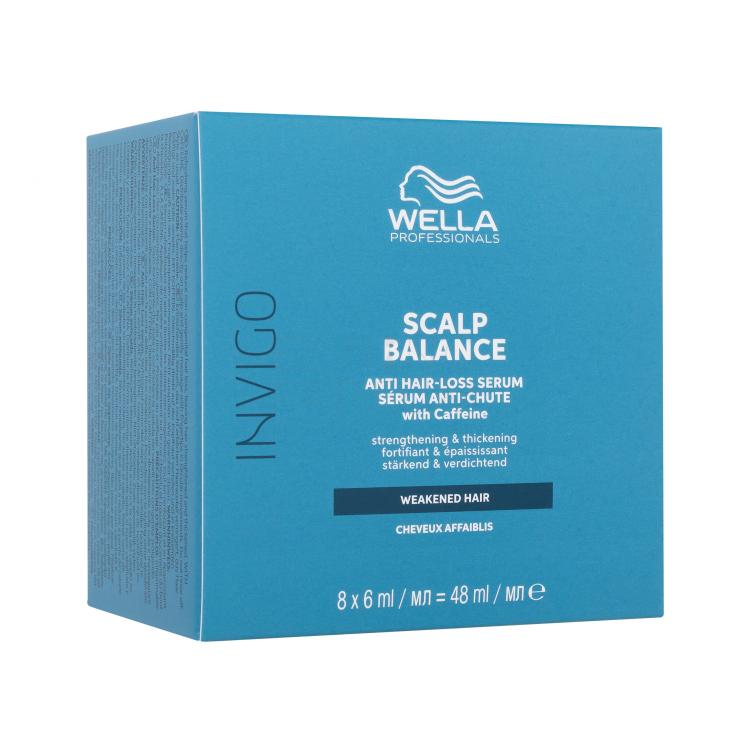 Wella Professionals Invigo Scalp Balance Anti Hair-Loss Serum Preparat przeciw wypadaniu włosów dla kobiet Zestaw