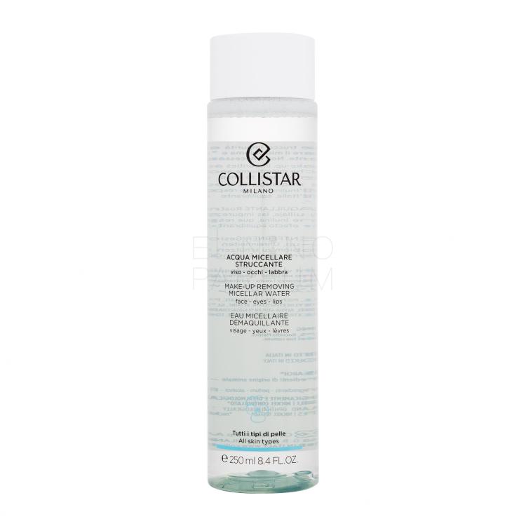 Collistar Make-Up Removing Micellar Water Płyn micelarny dla kobiet 250 ml