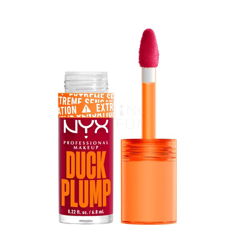 NYX Professional Makeup Duck Plump Błyszczyk do ust dla kobiet 6,8 ml Odcień 14 Hall Of Flame