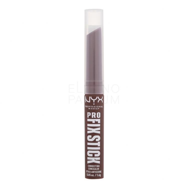 NYX Professional Makeup Pro Fix Stick Correcting Concealer Korektor dla kobiet 1,6 g Odcień 17 Deep Walnut