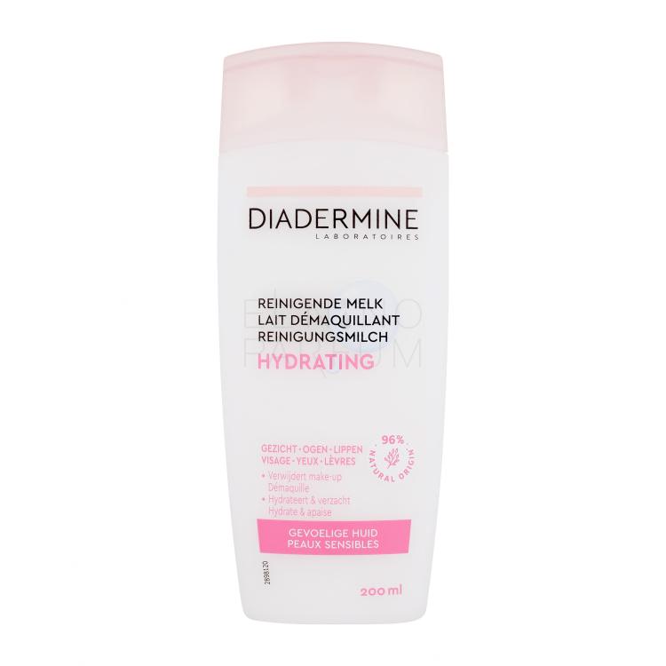 Diadermine Hydrating Cleansing Milk Mleczko do demakijażu dla kobiet 200 ml