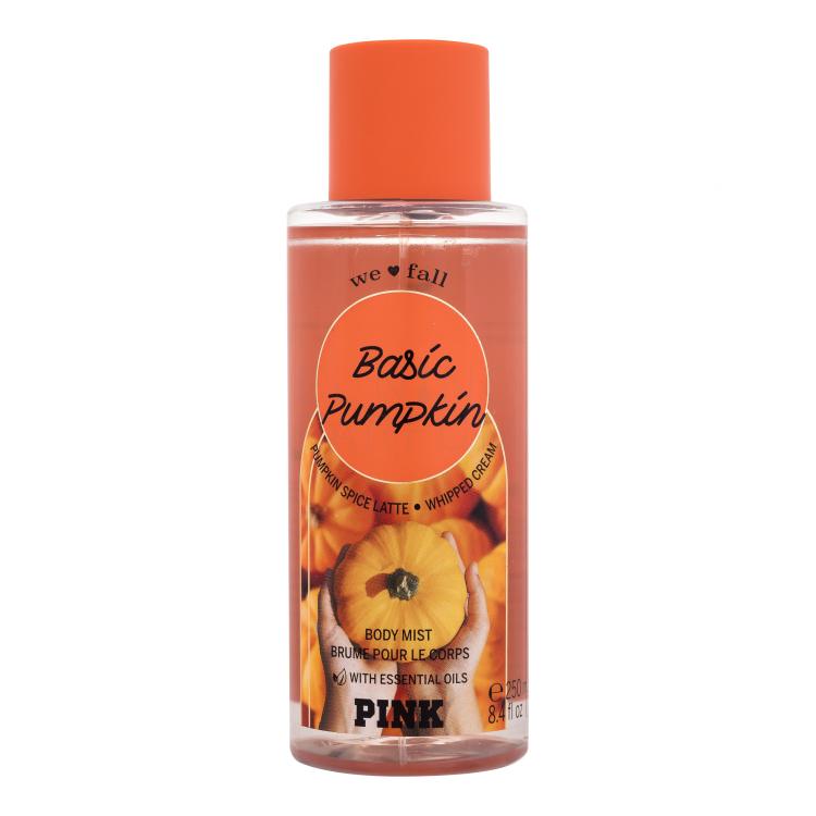 Victoria´s Secret Pink Basic Pumpkin Spray do ciała dla kobiet 250 ml