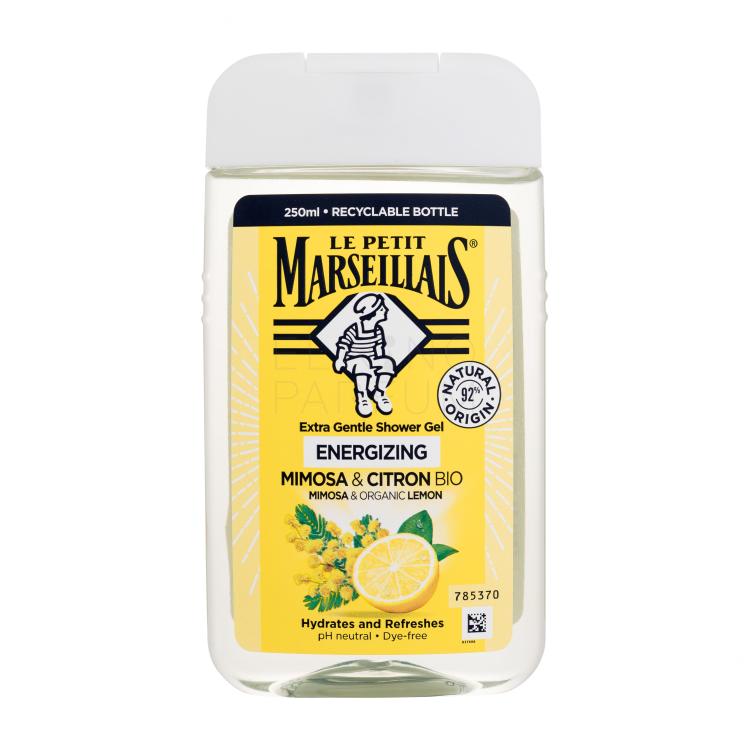 Le Petit Marseillais Extra Gentle Shower Gel Mimosa &amp; Bio Lemon Żel pod prysznic 250 ml