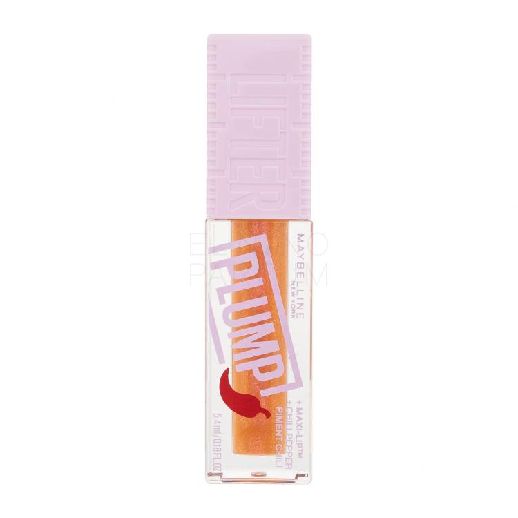 Maybelline Lifter Plump Błyszczyk do ust dla kobiet 5,4 ml Odcień 008 Hot Honey