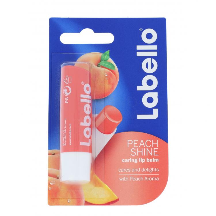 Labello Peach Shine Balsam do ust dla kobiet 5,5 ml
