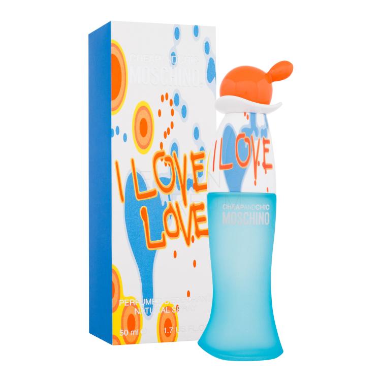 moschino cheap and chic - i love love dezodorant w sprayu 50 ml     