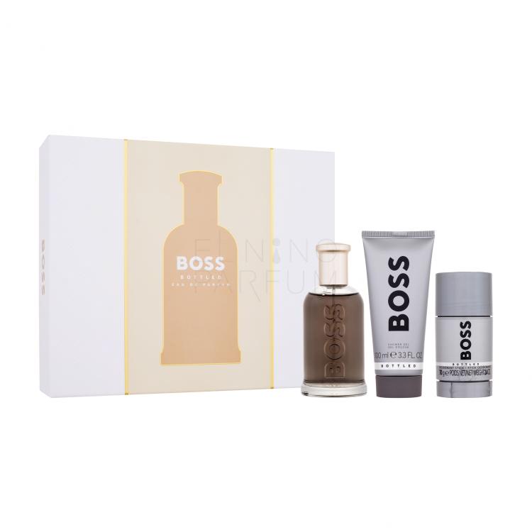 HUGO BOSS Boss Bottled Zestaw woda perfumowana 100 ml + żel pod prysznic 100 ml + deostick 75 ml