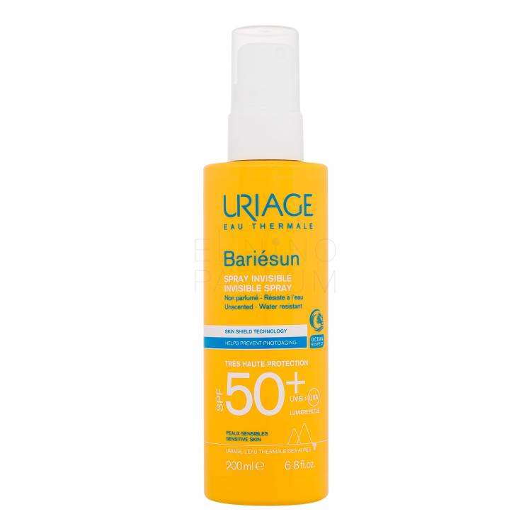 Uriage Bariésun Invisible Spray SPF50+ Preparat do opalania ciała 200 ml