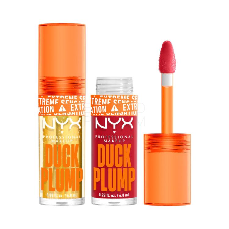 Zestaw Błyszczyk do ust NYX Professional Makeup Duck Plump + Błyszczyk do ust NYX Professional Makeup Duck Plump