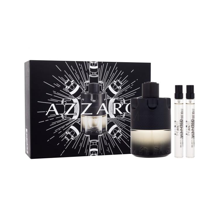 Azzaro The Most Wanted Intense Zestaw woda toaletowa 100 ml + woda toaletowa 2 x 10 ml