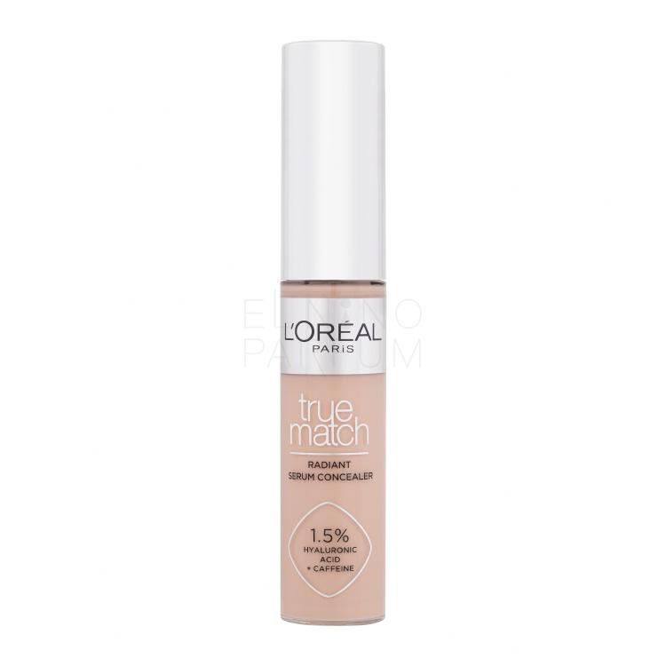 L'Oréal Paris True Match Radiant Serum Concealer Korektor dla kobiet 11 ml Odcień 1.5N