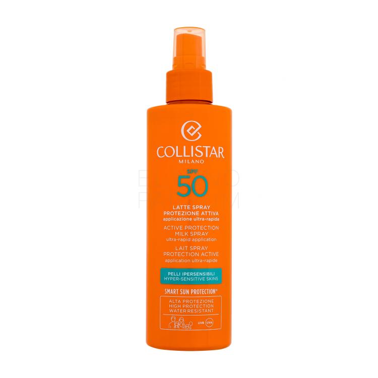 Collistar Active Protection Milk Spray SPF50 Preparat do opalania twarzy 200 ml