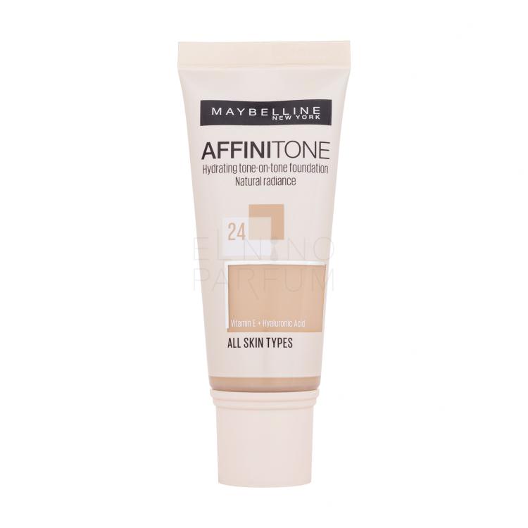 Maybelline Affinitone Podkład dla kobiet 30 ml Odcień 24 Golden Beige
