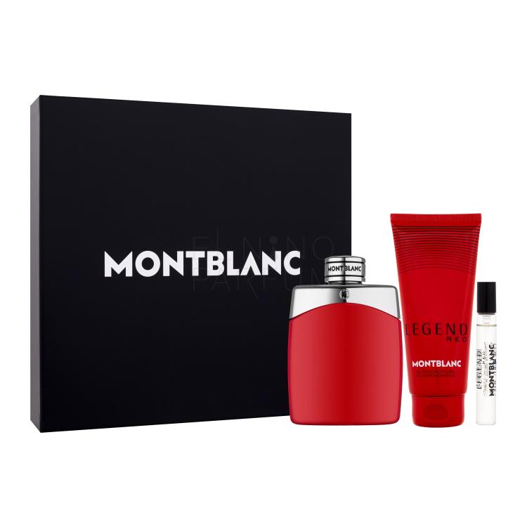 montblanc legend red woda perfumowana 100 ml   zestaw  