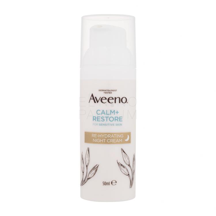 Aveeno Calm + Restore Re-Hydrating Night Cream Krem na noc 50 ml