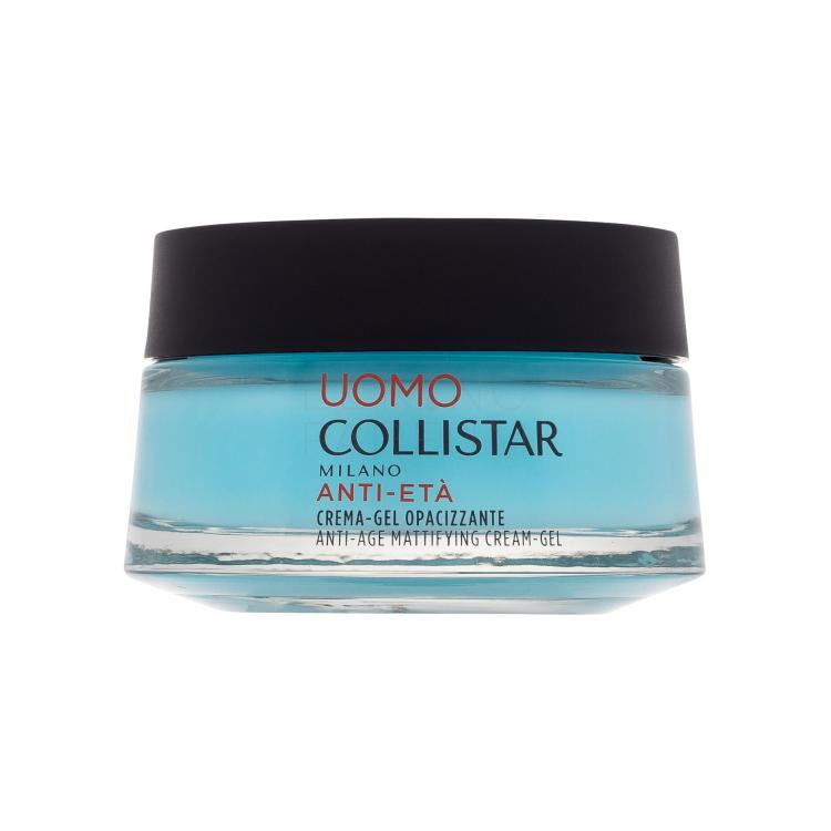 Collistar Uomo Anti-Age Mattifying Cream-Gel Żel do twarzy dla mężczyzn 50 ml