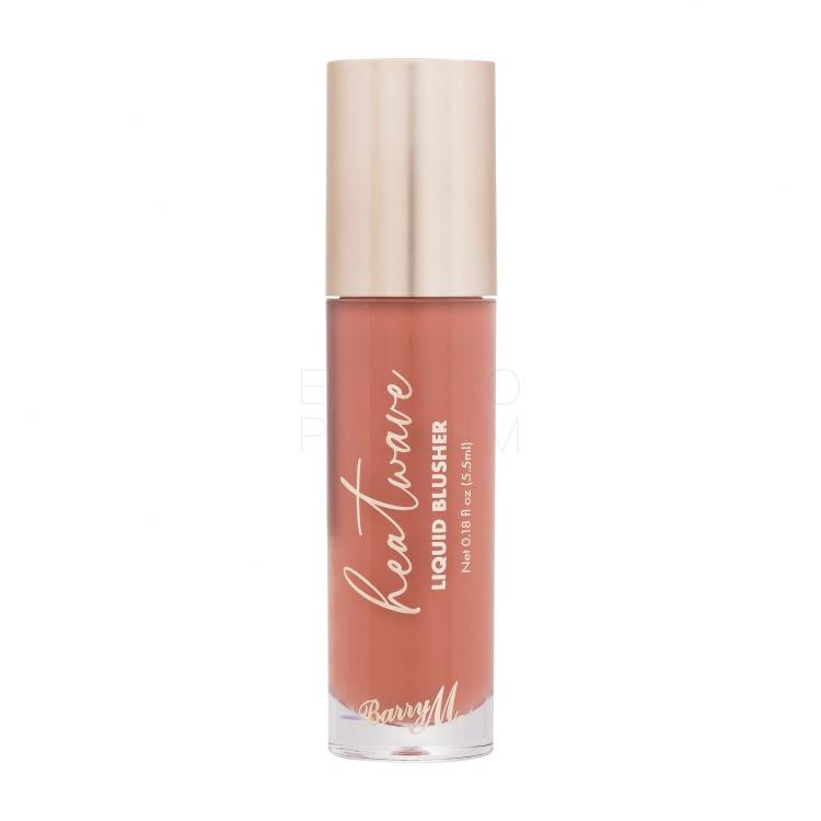 Barry M Heatwave Liquid Blusher Róż dla kobiet 5,5 ml Odcień Secluded