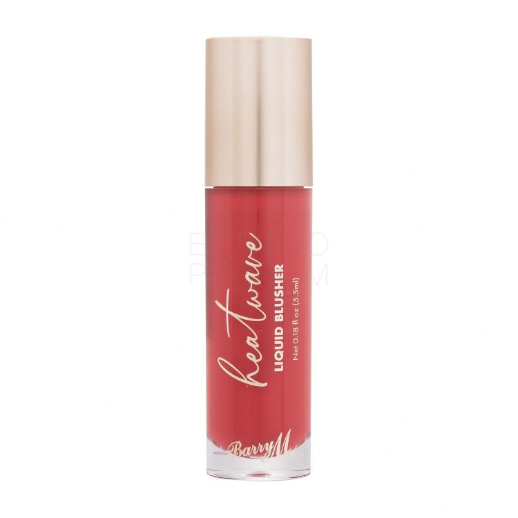 Barry M Heatwave Liquid Blusher Róż dla kobiet 5,5 ml Odcień Retreat