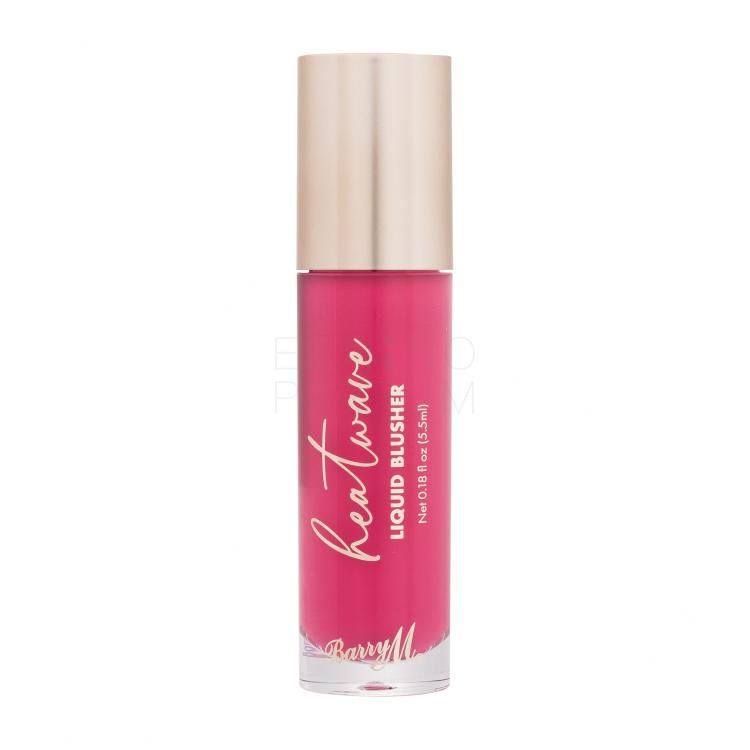 Barry M Heatwave Liquid Blusher Róż dla kobiet 5,5 ml Odcień Idyllic