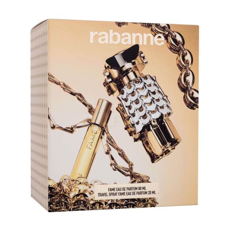 paco rabanne fame woda perfumowana 80 ml   zestaw  