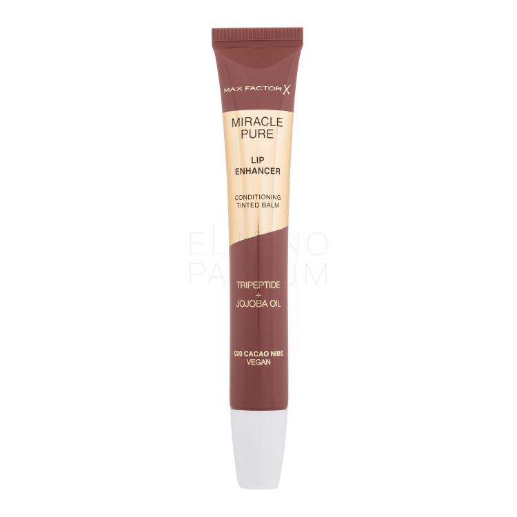 Max Factor Miracle Pure Lip Enhancer Balsam do ust dla kobiet 12 ml Odcień 020 Cacao Nibs