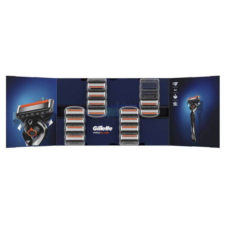 Gillette ProGlide Wkład do maszynki dla mężczyzn Zestaw