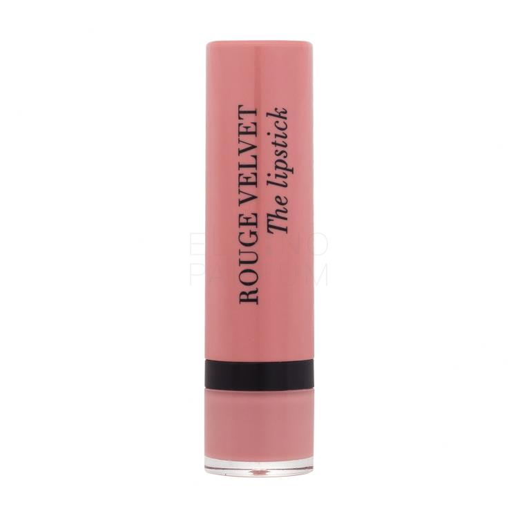 BOURJOIS Paris Rouge Velvet The Lipstick Pomadka dla kobiet 2,4 g Odcień 47 Rose Brûlé