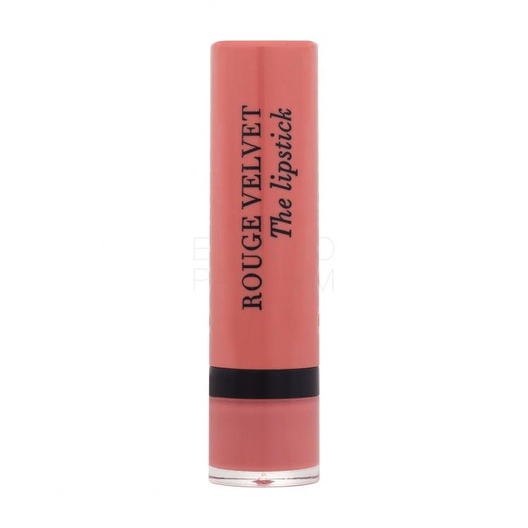 BOURJOIS Paris Rouge Velvet The Lipstick Pomadka dla kobiet 2,4 g Odcień 49 Maca’Rose