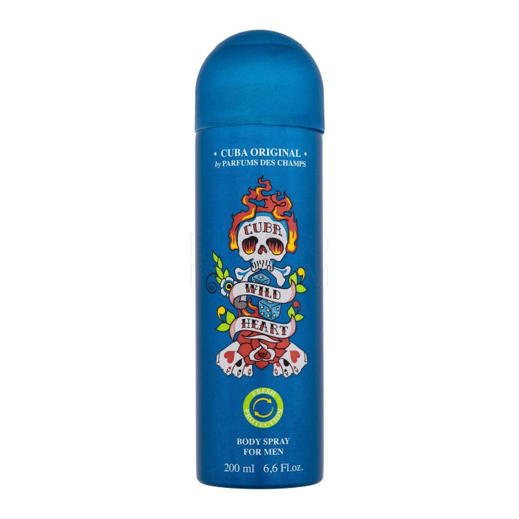 cuba cuba wild heart spray do ciała 200 ml     