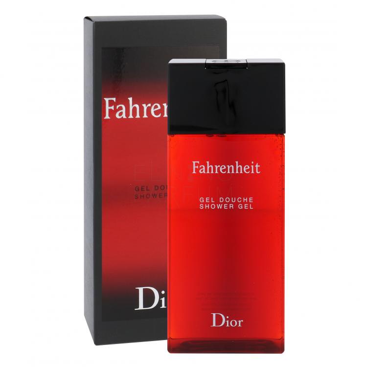 Dior Fahrenheit Żel pod prysznic dla mężczyzn 200 ml