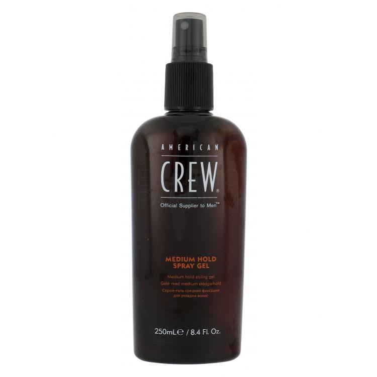 American Crew Classic Medium Hold Spray Gel Żel do włosów dla mężczyzn 250 ml