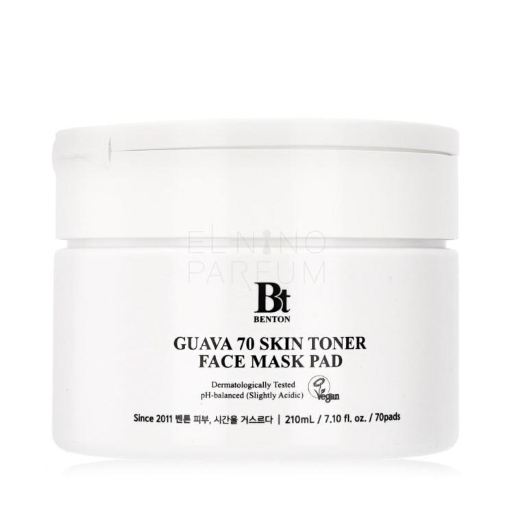Benton Guava 70 Skin Toner Face Mask Pad Maseczka do twarzy 210 ml