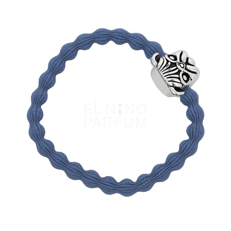 By Eloise London Bling Charms Dog Gumka do włosów dla kobiet 1 szt Odcień Dove Blue