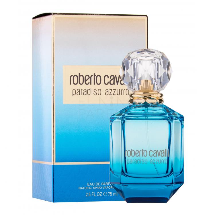 Roberto Cavalli Paradiso Azzurro Woda perfumowana dla kobiet 75 ml Uszkodzone pudełko