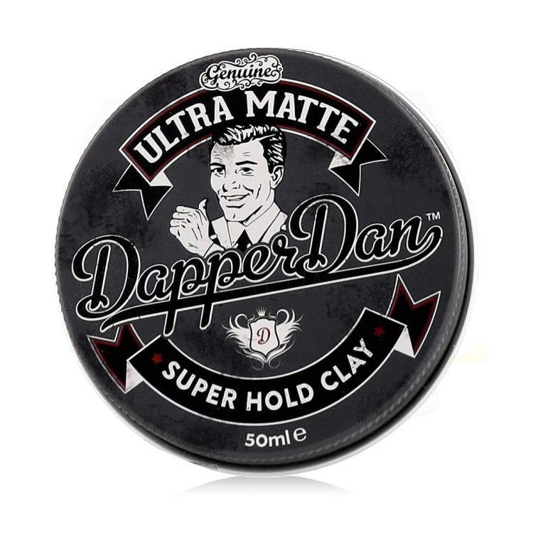 Dapper Dan Ultra Matte Clay Stylizacja włosów dla mężczyzn 50 ml