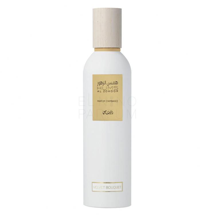 Rasasi Hums Al Zohoor Velvet Bouquet Odświeżacz w sprayu i dyfuzorze 250 ml