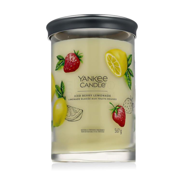Yankee Candle Signature Iced Berry Lemonade Tumbler Świeczka zapachowa 567 g