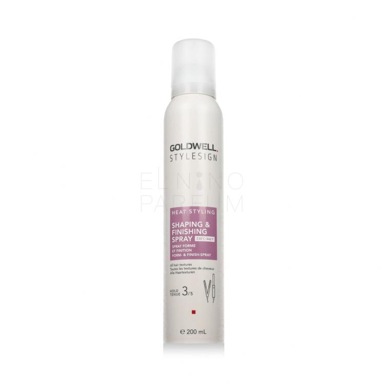 Goldwell Style Sign Heat Styling Shaping &amp; Finishing Spray Stylizacja włosów na gorąco dla kobiet 200 ml